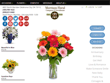 Tablet Screenshot of morrisonflowers.com